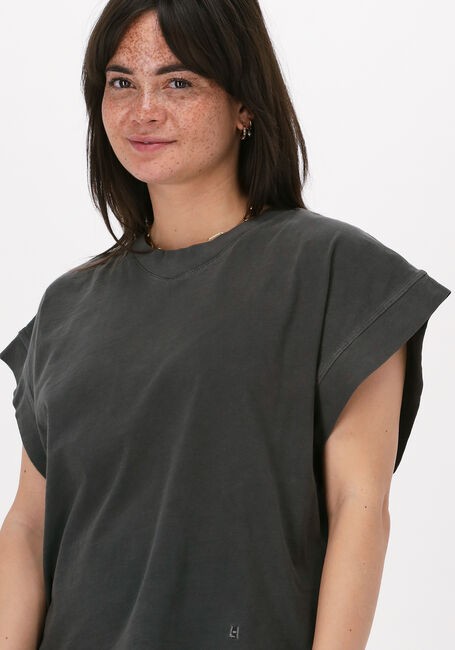 Grijze LEON & HARPER T-shirt DEDE JC00 BASIC - large