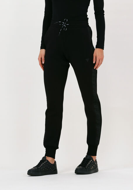 GUESS Pantalon de jogging ALLIE SCUBA CUFF PANTS en noir - large