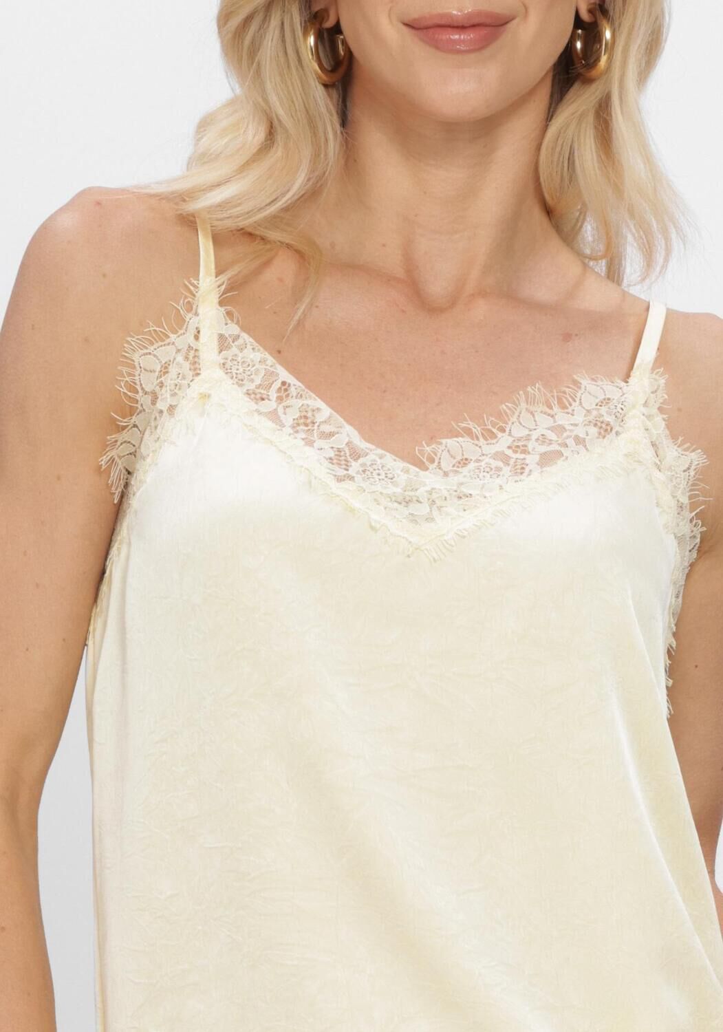 YDENCE TOP CALLIE Hauts & T-shirts en jaune - large