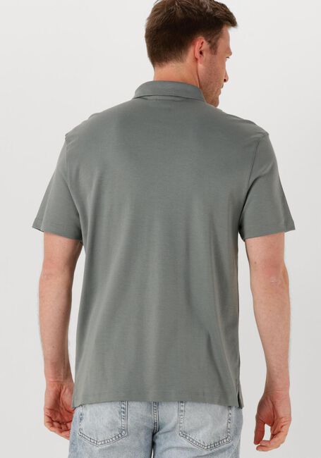 CALVIN KLEIN Polo SS SUPIMA CHEST EMB en gris - large