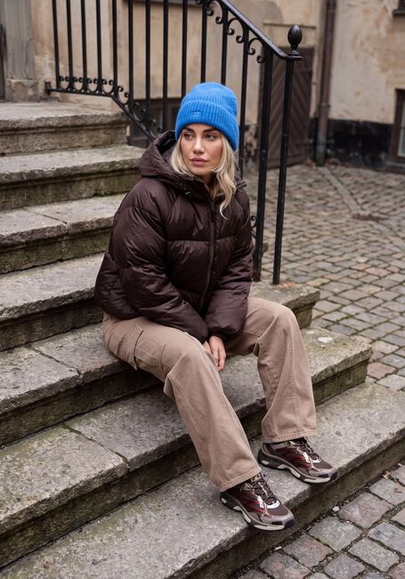 WITHBLACK Veste matelass&eacute; WBLEMMA SHORT DOWN PUFFER JKT en marron - large