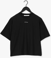 CALVIN KLEIN T-shirt MICRO BRANDING LOOSE TEE en noir