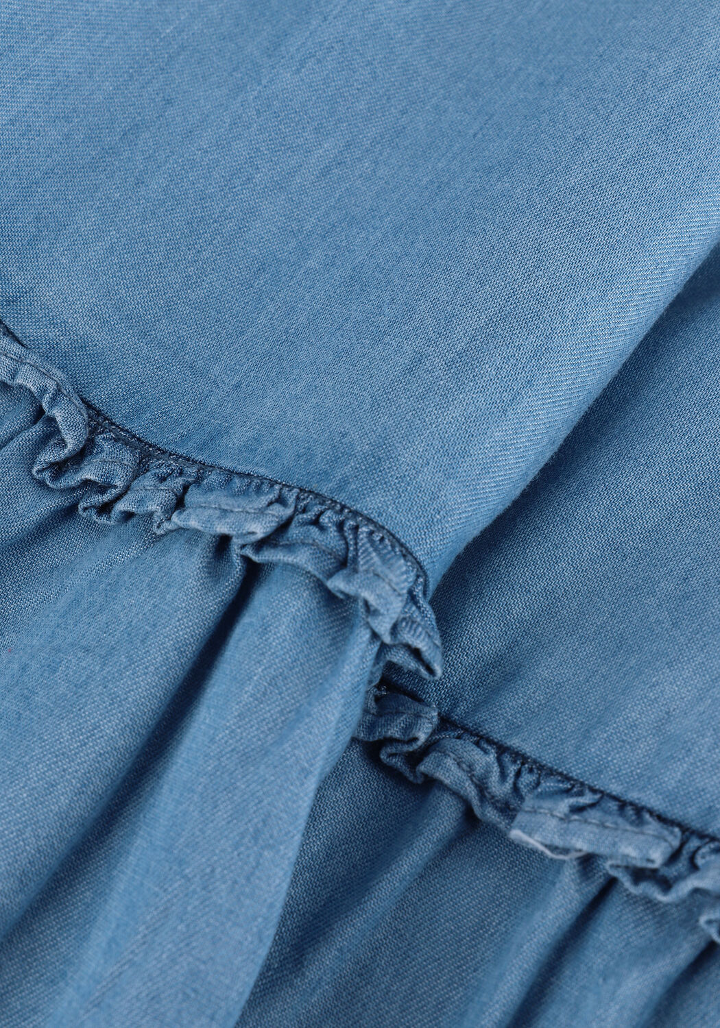 DEA KUDIBAL Robe midi SILJA NS (CO) - DRESS WITH RUFFLES en bleu - large