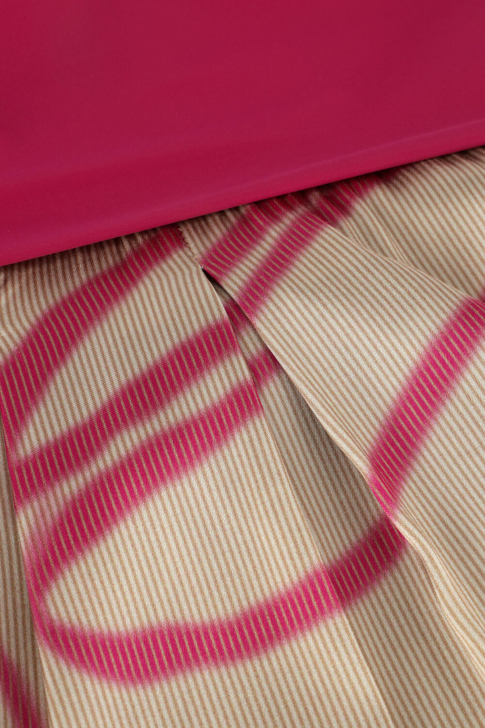 JAPAN TKY Jupe maxi KANA DESSIN en beige - large