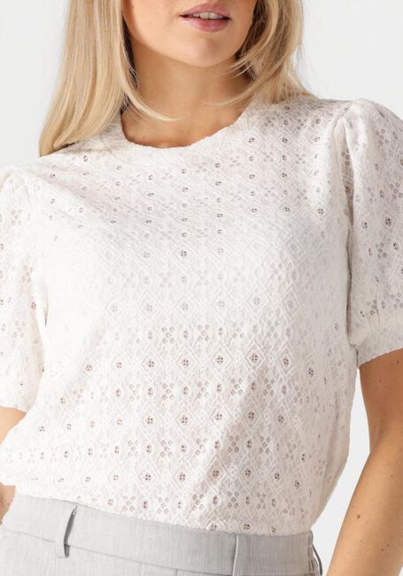 OBJECT T-shirt OBJLAILA S/S RE TOP en blanc - large