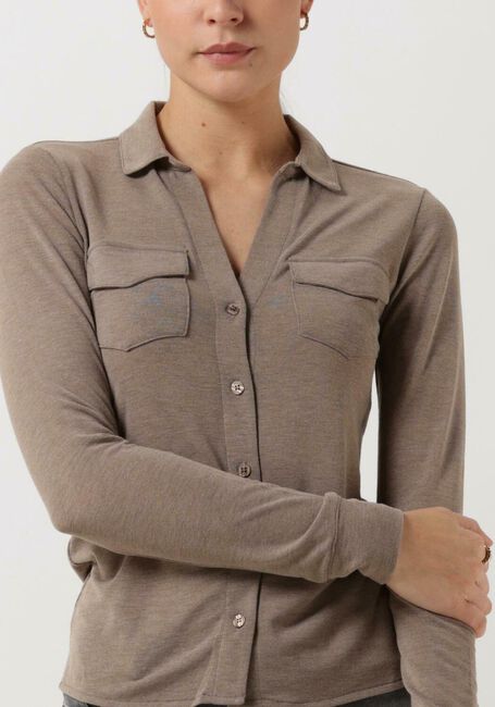 MOSCOW Blouse TWILIGHT en taupe - large