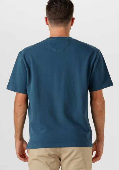 Blauwe DSTREZZED T-shirt LASSE TEE - large