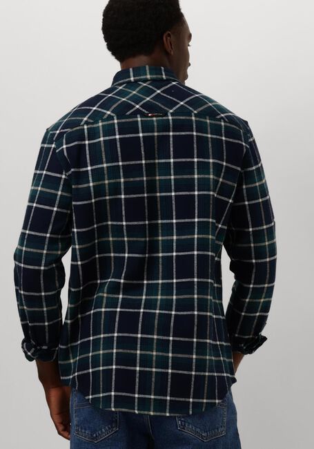 TOMMY JEANS Chemise décontracté TJM REG CHECK FLANNE SHIRT en bleu - large