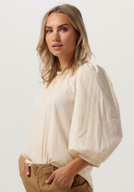 SUMMUM Haut TOP SHORT SLEEVES MODAL BLEND en blanc - large