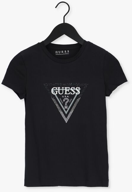 Zwarte GUESS T-shirt SSCN AMALUR TEE - large