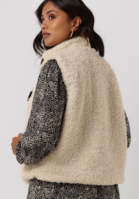 POM AMSTERDAM Gilet GILET 7124 Écru - large