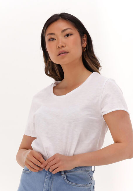 MY ESSENTIAL WARDROBE T-shirt 09 THE OTEE SLUB YARN JERSEY en blanc - large