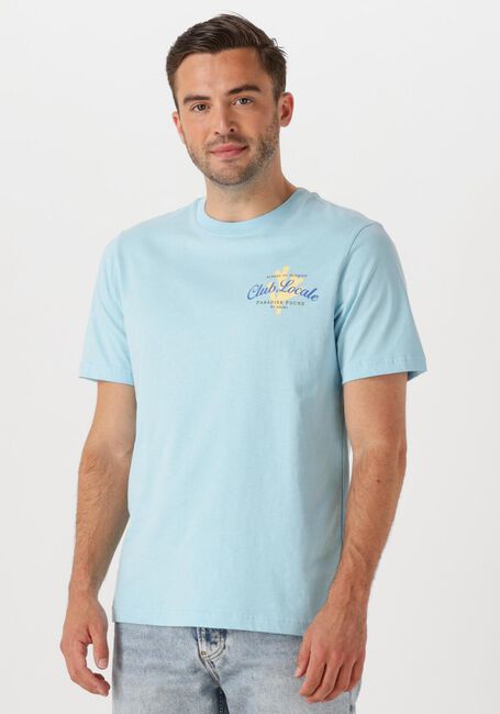 Blauwe SHIWI T-shirt MEN LIAM REGULAR T-SHIRT PARADISE - large