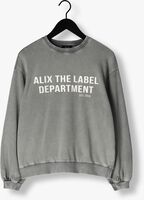 ALIX THE LABEL Pull LADIES KNITTED WASHED ALIX SWEATER en gris
