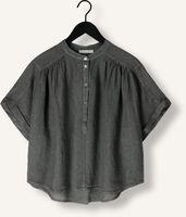 Grijze BY-BAR  AXEL LINNEN BLOUSE Grijze BY-BAR  AXEL LINNEN BLOUSE - medium