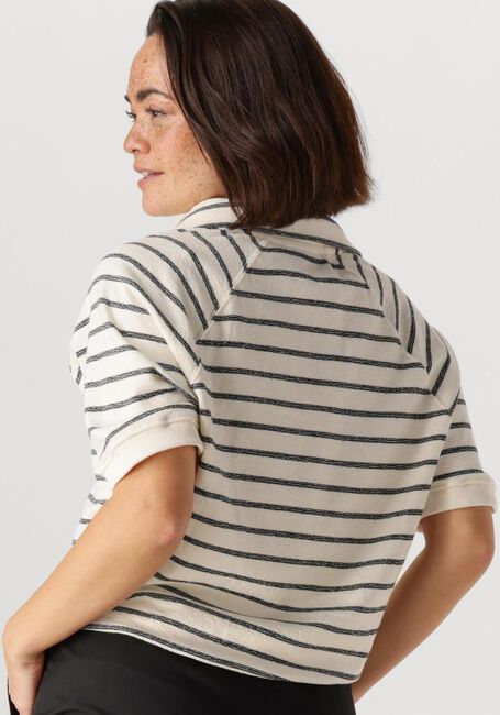 BY-BAR Haut HARPER BRETON STRIPE TOP Écru - large