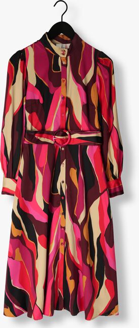 Roze Y.A.S. Midi jurk YASFIGANA LS LONG SHIRT DRESS S. - large