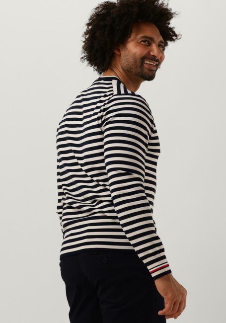 Blauwe TOMMY HILFIGER Trui 1985 CREW NECK SWEATER - large