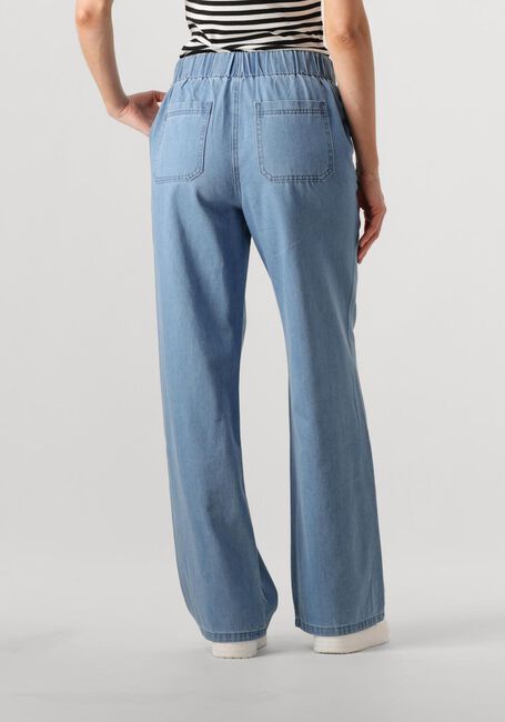 Blauwe MINUS Wijde broek BORA MID WAIST PANT - large
