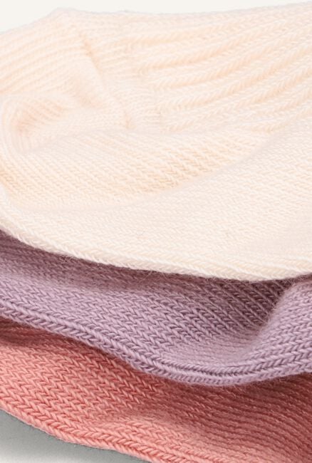 Lichtroze MP DENMARK Beenmode COTTON RIB BABY SOCK 3-PACK Lichtroze MP DENMARK Beenmode COTTON RIB BABY SOCK 3-PACK - large