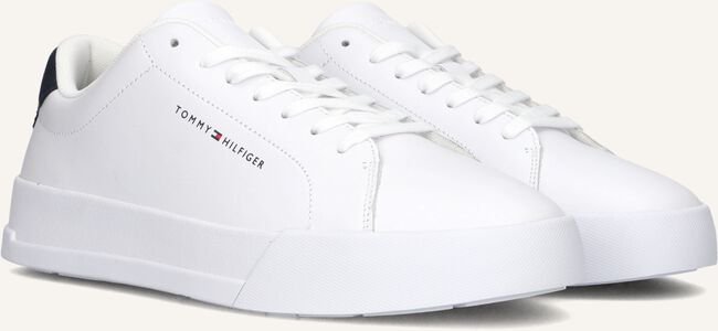 Witte TOMMY HILFIGER Sneakers TOMMY HILFIGER COURT Witte TOMMY HILFIGER Sneakers TOMMY HILFIGER COURT - large