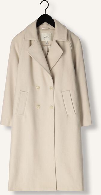 Manteau YASMARGOT LS LONG COAT en beige Omoda