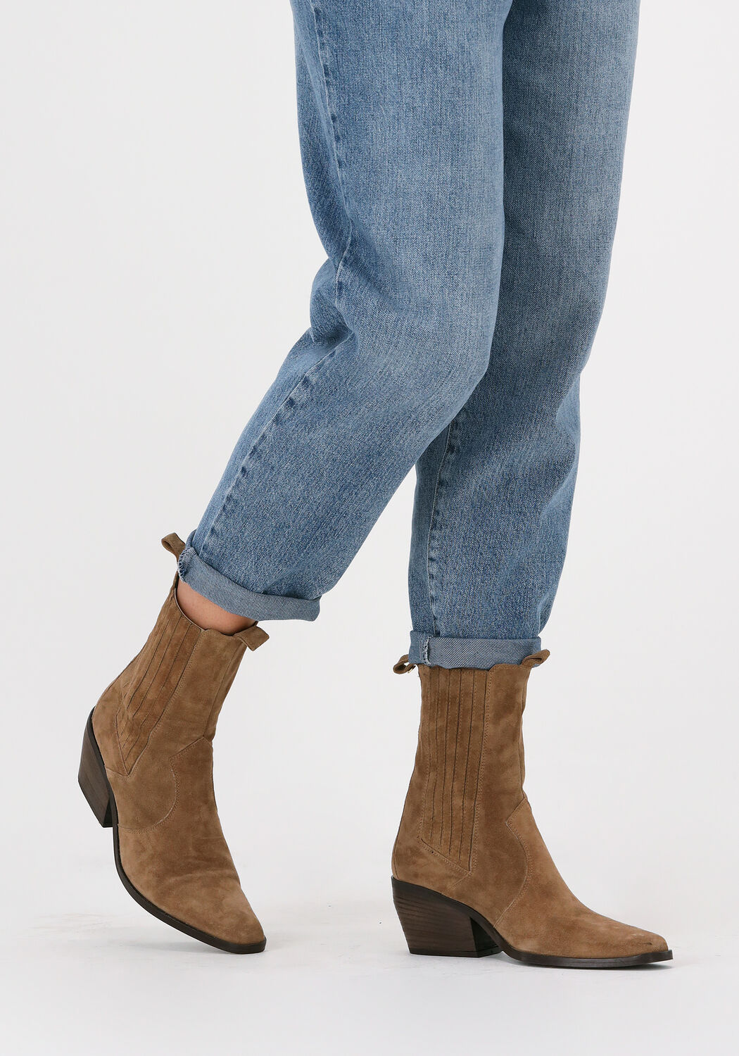 NOTRE-V Santiags AL335 en cognac - large