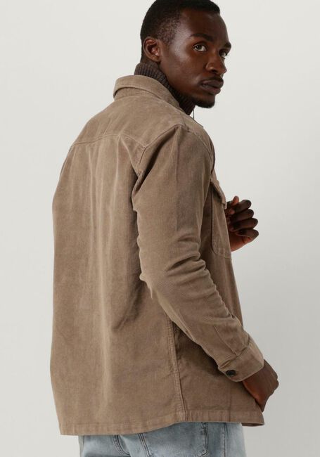 SELECTED HOMME Surchemise SLHLOOSE-DAN CORD OVERSHIRT O en taupe - large