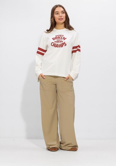 Beige PENN & INK Sweater LONGSLEEVE PRINT - large