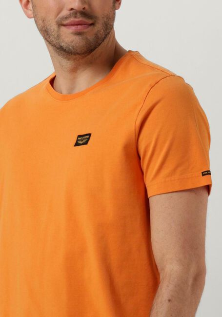Oranje PME LEGEND T-shirt SHORT SLEEVE R-NECK GUYVER TEE - large