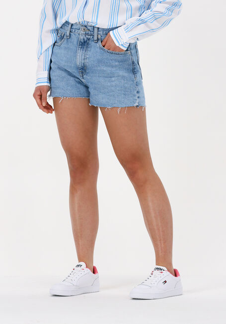 Lichtblauwe TOMMY JEANS Shorts HOTPANT - large