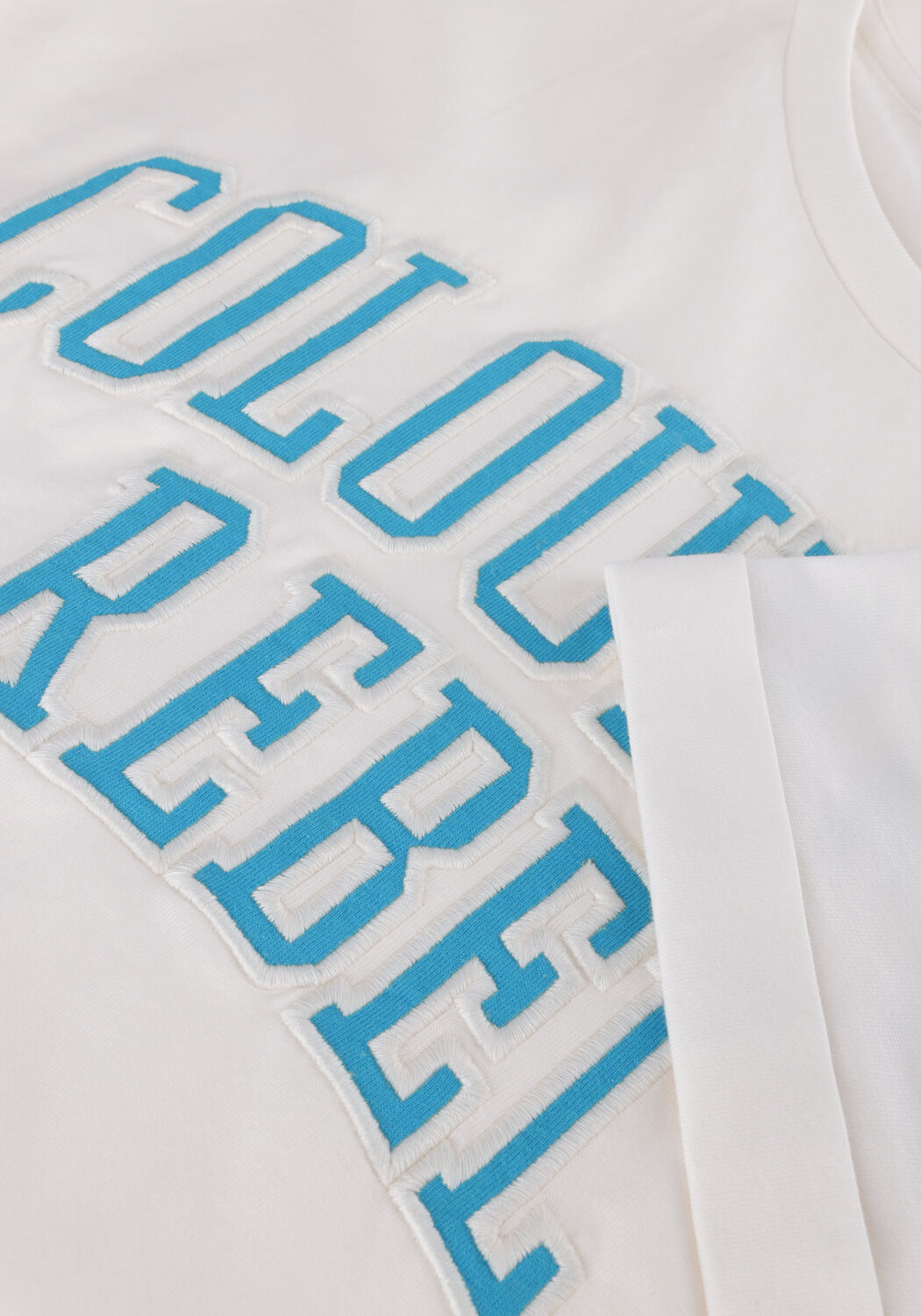 Witte COLOURFUL REBEL T-shirt CR PATCH BOXY TEE - large