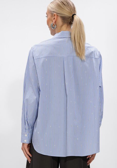 Donkerblauwe NEO NOIR  DALMA DECORATION SHIRT - large