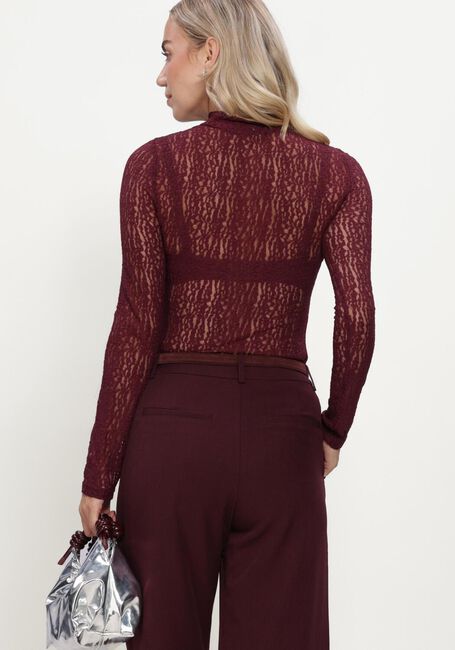 YDENCE Haut TOP ROBERTA Bordeaux - large