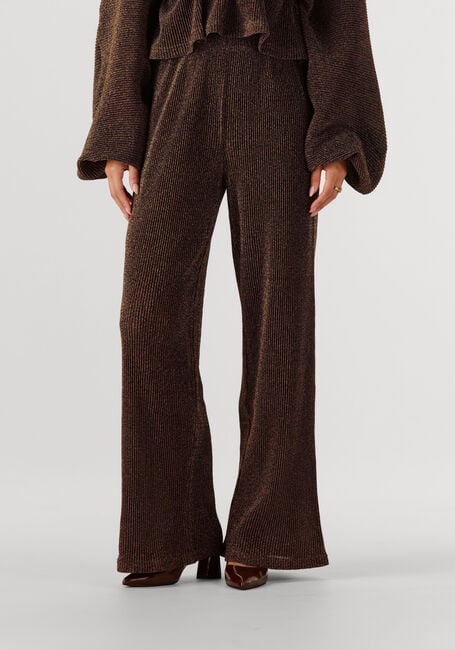 NOTRE-V Pantalon large NV-GILLIAN en marron - large