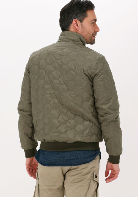 PME LEGEND Veste matelassé BOMBER JACKET RAIDER II TAFFETAR Olive - large