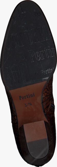 PERTINI Bottines 16170 en cognac  - large