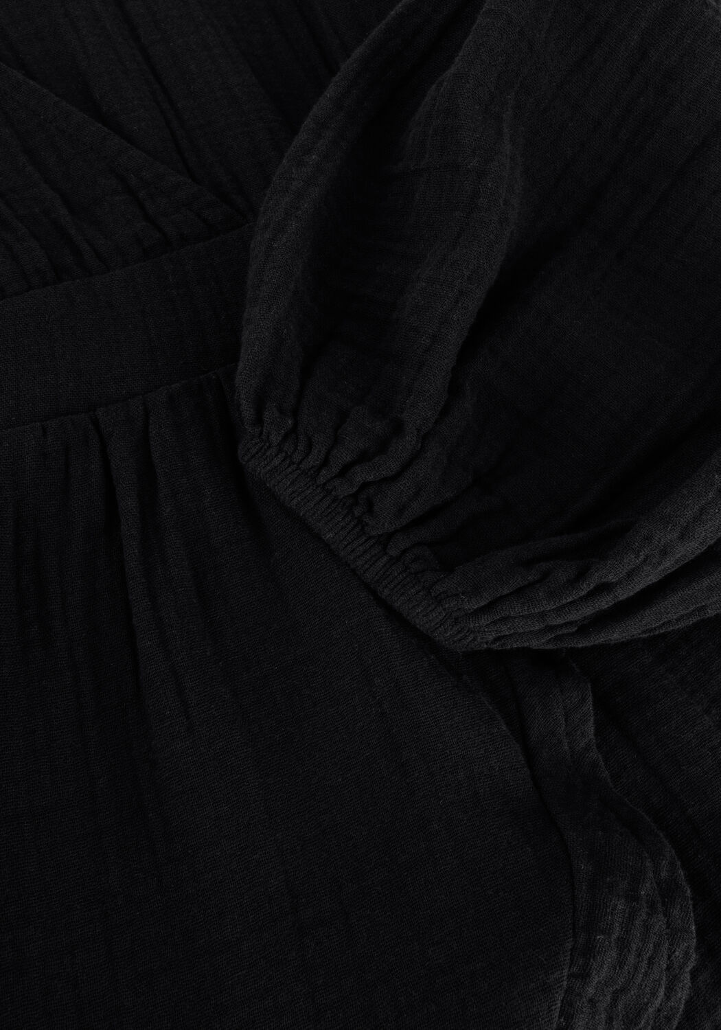 ALIX THE LABEL Mini robe LADIES WOVEN FAKE WRAP DRESS en noir - large