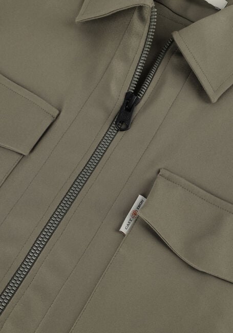 Groene CAST IRON Overshirt LONG SLEEVE SHIRT OVERSHIRT REGULAR FIT Groene CAST IRON Overshirt LONG SLEEVE SHIRT OVERSHIRT REGULAR FIT - large