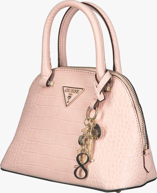 GUESS Sac bandoulière MADDY SMALL DOME SATCHEL en rose  - large