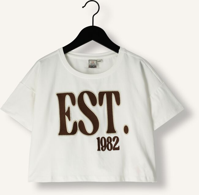 Witte INDIAN BLUE JEANS T-shirt T-SHIRT WIDE CROPPED Witte INDIAN BLUE JEANS T-shirt T-SHIRT WIDE CROPPED - large