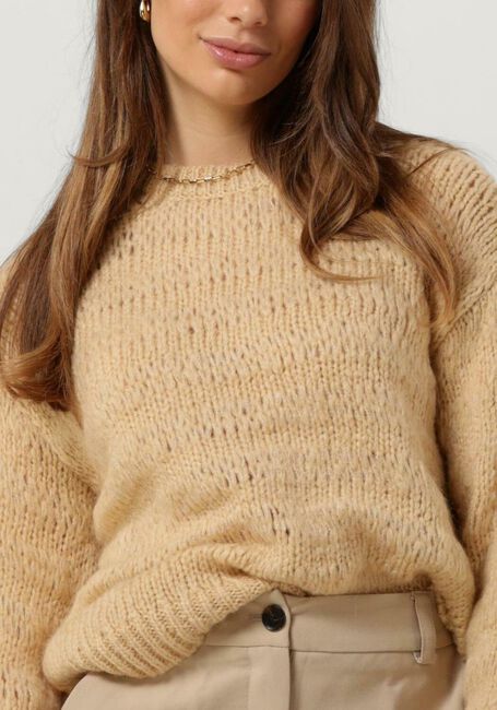 MODSTRÖM Pull GROVERMD O-NECK Crème - large