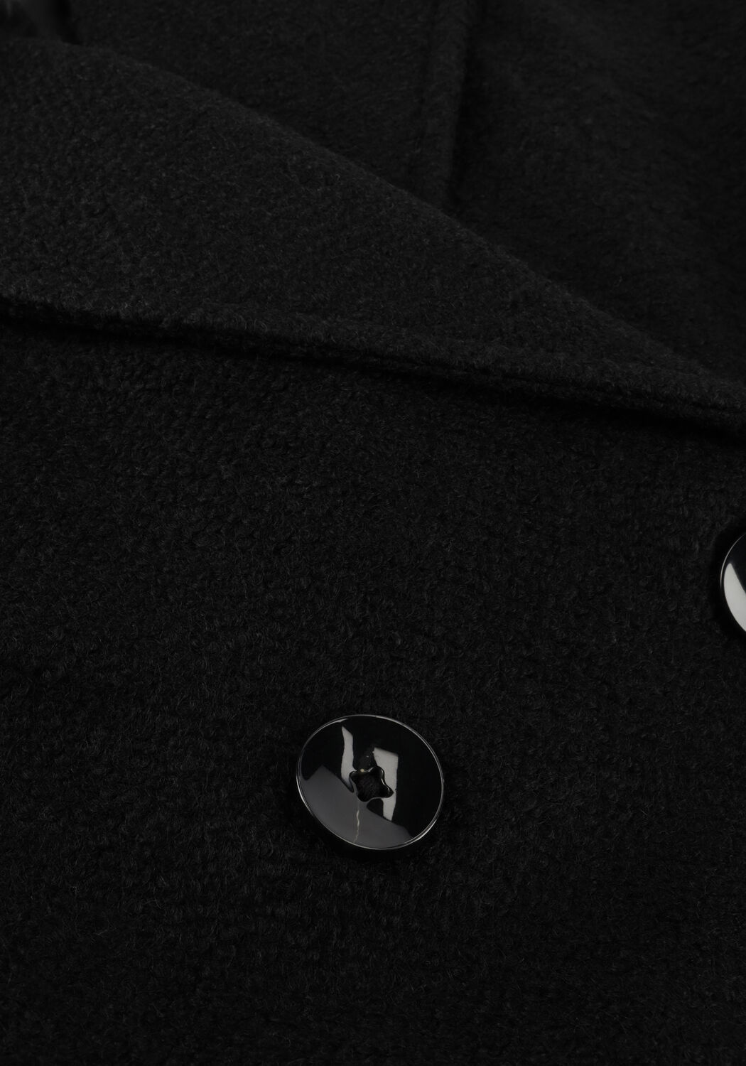 Y.A.S. Manteau YASMILA LS WOOL MIX COAT S.NOOS en noir - large