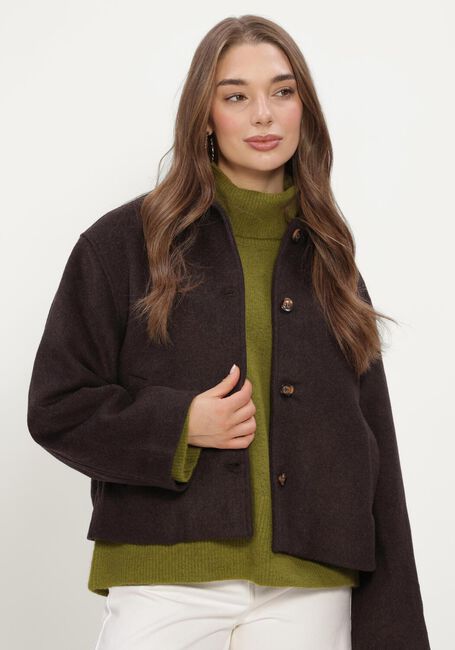 NEO NOIR Jack HAMRA WOOL JACKET en marron - large