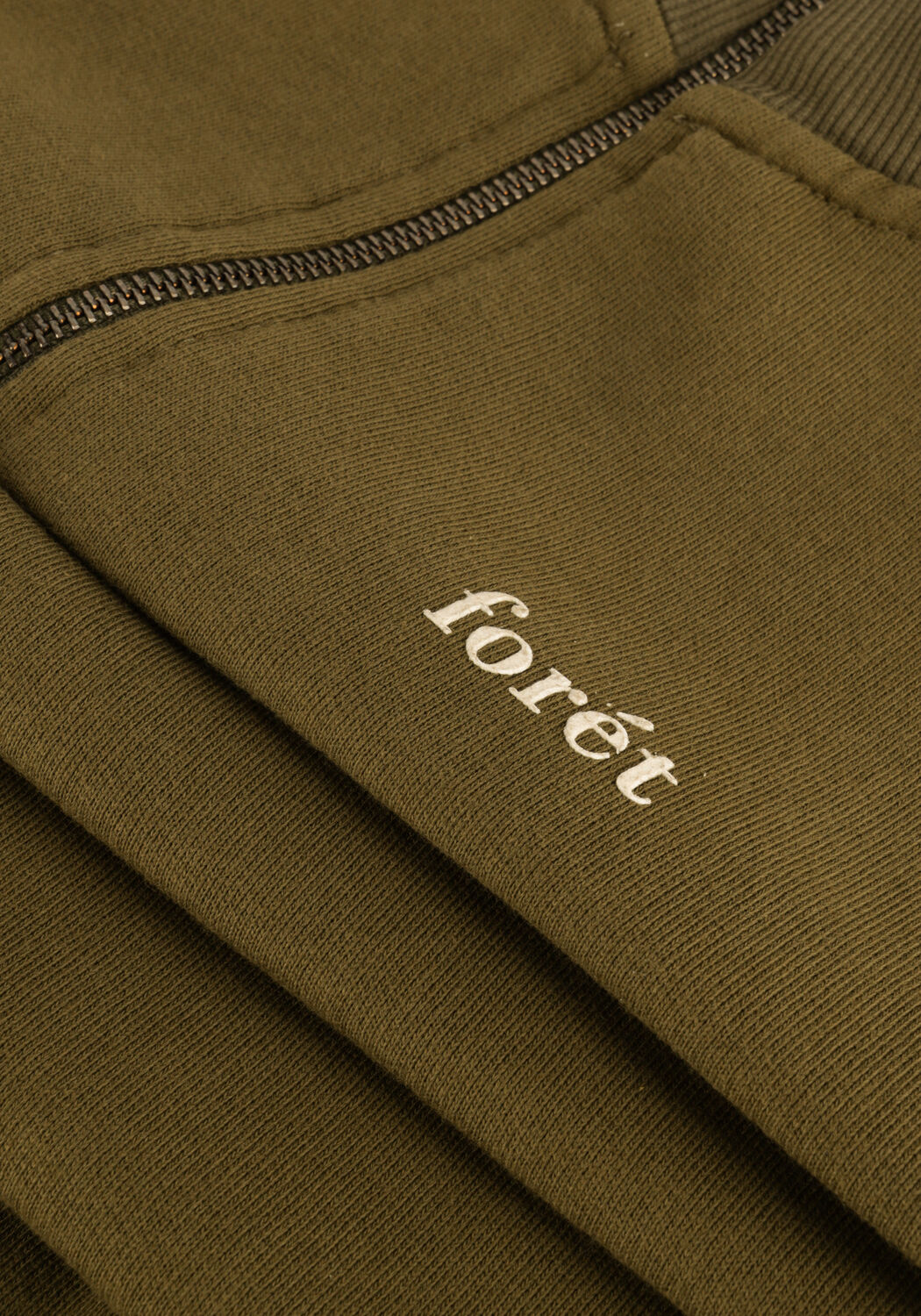 FOR&Eacute;T Chandail CREEK HALF ZIP en vert - large