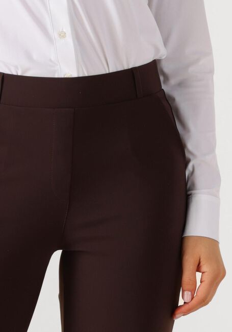 Bruine STUDIO ANNELOES Flared broek FLAIR BONDED TROUSERS - large