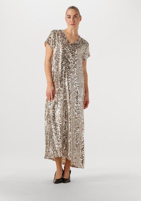 Metallic BRUUNS BAZAAR Midi jurk BIARA DRESS - large