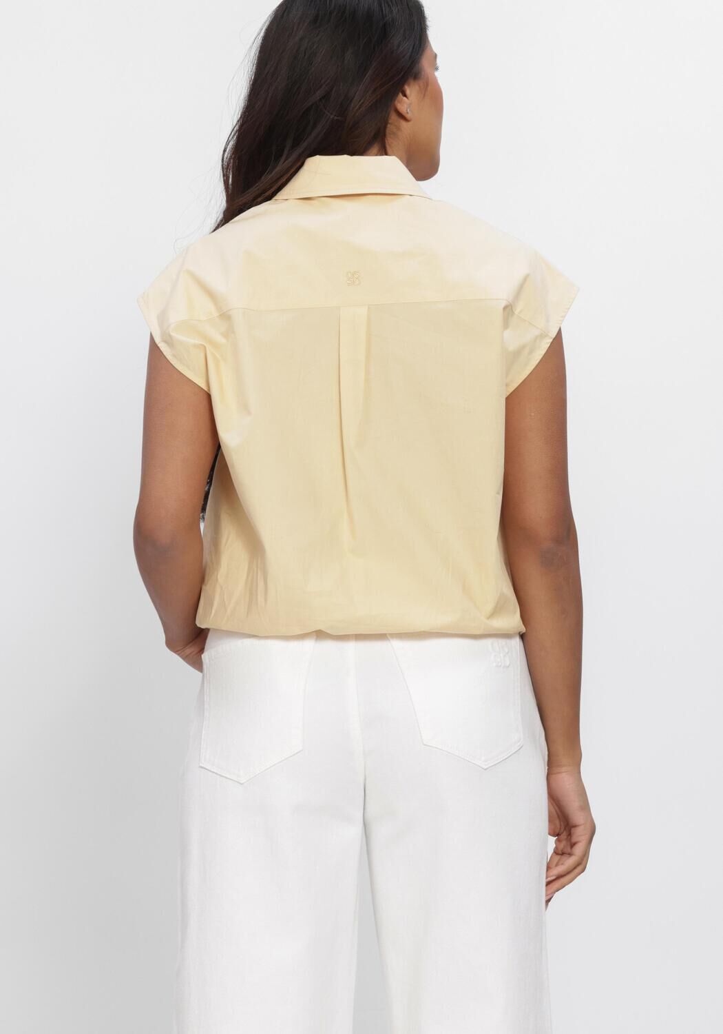Creme DANTE6  ALCON SCARF DETAILED SHIRT - large
