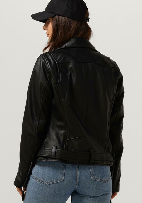 GOOSECRAFT Veste en cuir SAMMIE BIKER en noir - large