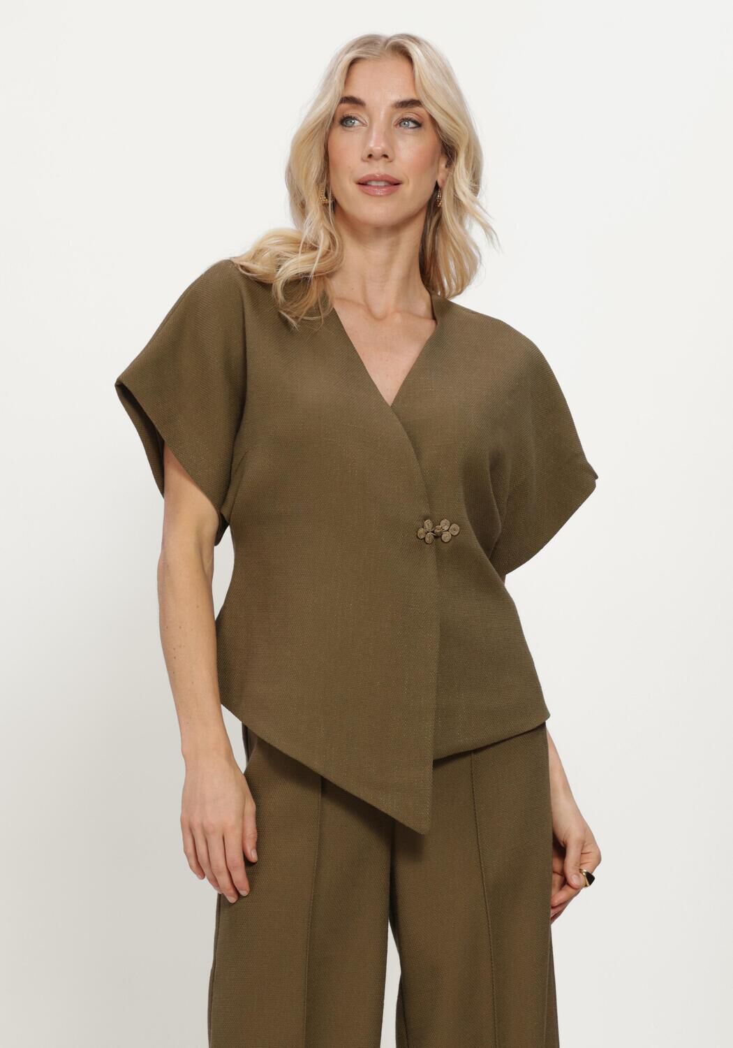 Y.A.S. Blazer YASCOMIRA SS BLAZER S. en vert - large